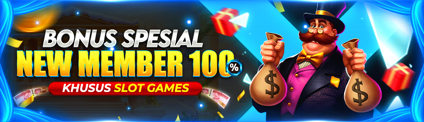 BONUS 100% KHUSUS NEW MEMBER